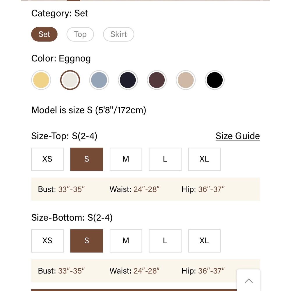 OGL Linen 2Pcs Boatneck Waist-Defined Top & Maxi Flared Skirt Small - Picture 7 of 13